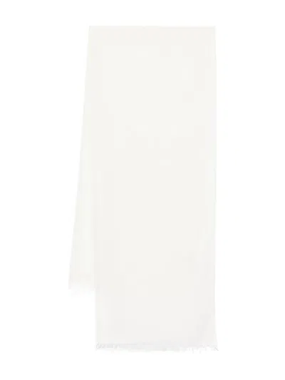 Faliero Sarti Dianetta Cashmere And Silk Blend Stoles Accessories In Beige