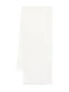 Faliero Sarti White Dianetta Scarf In Cashmere And Silk In White