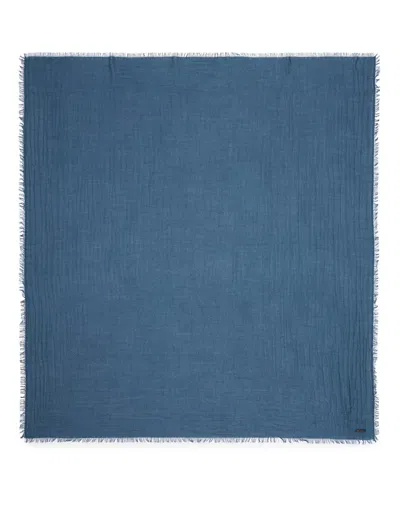 Faliero Sarti Elegant Cashmere Scarf For Men In Blue