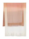 Faliero Sarti Elegant Silk Scarf In Brown
