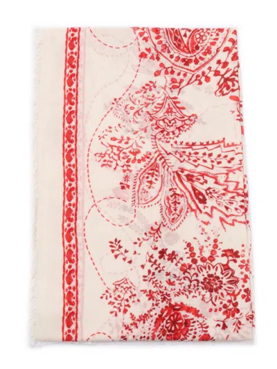 Faliero Sarti Emiliana 135x140 Scarf In Multicolor