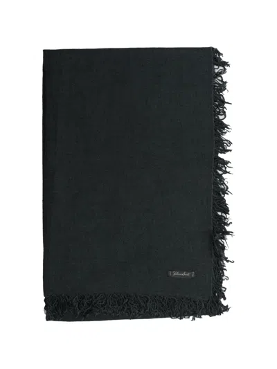 Faliero Sarti Enrica Fringed-edge Scarf In Blue