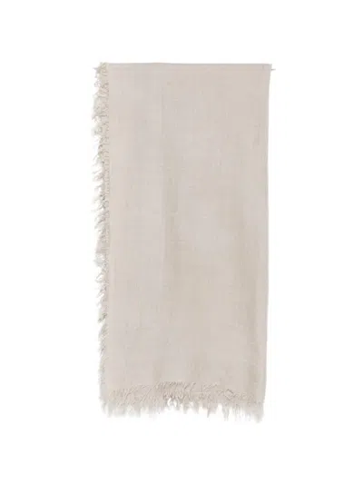 Faliero Sarti Enrica/m Fringed Scarf In Neutral