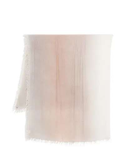 Faliero Sarti Enrichetta Fringed Scarf In White