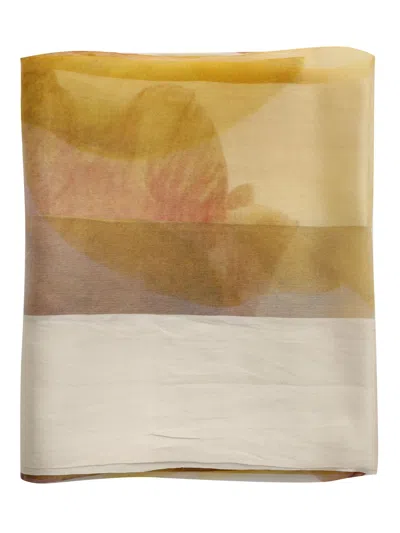 Faliero Sarti Fiorellandia Scarf In Beige