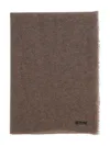 Faliero Sarti Frayed-edge Scarf In Brown