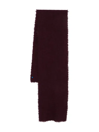 Faliero Sarti Frayed Scarf In Brown