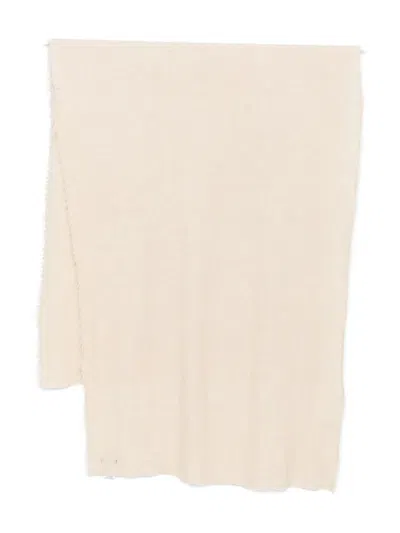 Faliero Sarti Frayed Scarf In Neutral