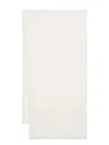 Faliero Sarti Frayed Scarf In White