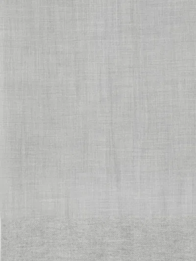 Faliero Sarti Frayed-edge Scarf In Gray