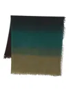 Faliero Sarti Fringed Scarf In Green