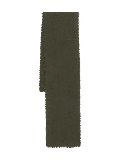 Faliero Sarti Fringed Scarf In Green