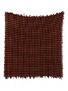 Faliero Sarti Gingham-check Scarf In Black