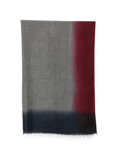 Faliero Sarti Giudy Ombré-effect Scarf In Grey