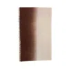 Faliero Sarti Gradient Effect Cashmere Scarf With Frayed Edges In Neutrals
