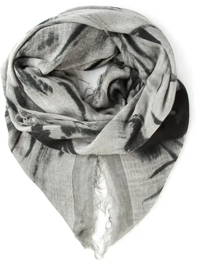 Faliero Sarti 'grigio' Scarf In Gray