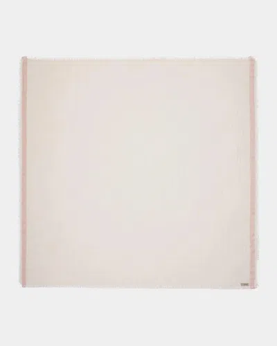 Faliero Sarti Hally Limited Edition Cashmere & Silk Blend Scarf In Pink With