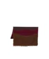Faliero Sarti Houndstooth-pattern Scarf In Brown
