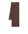 Faliero Sarti Cashmere And Wool Ilde Shawl In Black