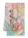 Faliero Sarti X Paolo Fiumi Japan Printed Scarf Accessories In Multicolor