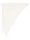 Faliero Sarti Kat Wool And Cashmere Foulard In Neutral