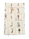 Faliero Sarti Door 135x195 Scarf In Neutral