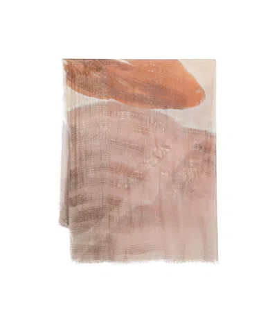 Faliero Sarti Kledy Logo Scarf In Nude
