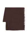 Faliero Sarti Brown Scarf With Subtle Sheen
