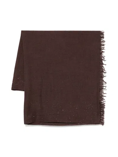 Faliero Sarti Kundy Scarf In Brown