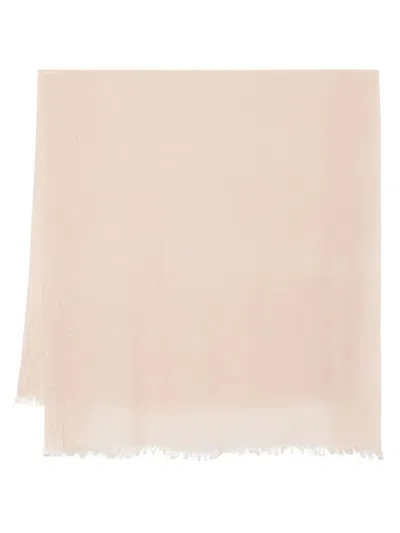 FALIERO SARTI FALIERO SARTI KUNDY WOOL AND SILK FRINGED SCARF