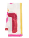 Faliero Sarti Life Is Good Stole In Multicolor