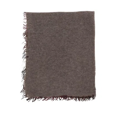 Faliero Sarti Little Adriana Cashmere Scarf In Gray