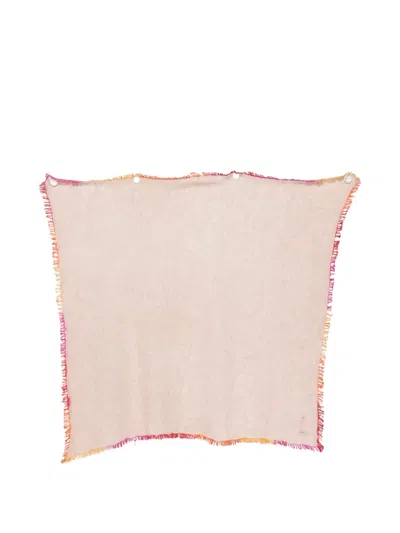 Faliero Sarti Little Adriana Fringed Wool Scarf In Multi