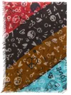 FALIERO SARTI FALIERO SARTI LOVE IS LOVE SCARF WITH PRINT