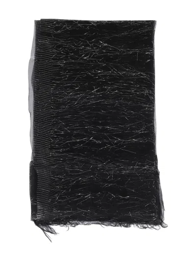 Faliero Sarti Lurex-detail Scarf