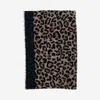 Faliero Sarti Maila Cashmere Scarf With Leopadrata Pattern In Animal Print