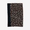 Faliero Sarti Maila Cashmere Scarf With Leopadrata Pattern In Animal Print