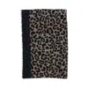 Faliero Sarti Maila Cashmere Scarf With Leopadrata Pattern In Animal Print