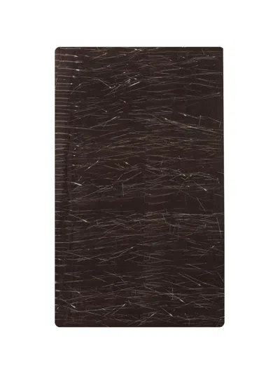 Faliero Sarti Metallic-thread Scarf In Brown