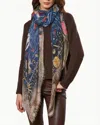 Faliero Sarti Michelangelo Scarf In Blue Multi In Multi
