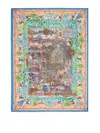 Faliero Sarti Milano Silk Blend Rectangular Stole In Multi