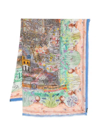 FALIERO SARTI FALIERO SARTI MILANO SILK BLEND STOLE
