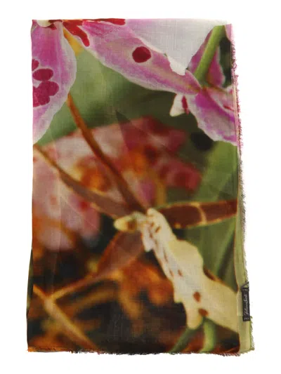 Faliero Sarti Multicolored Scarf With Pattern