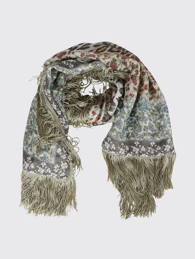 Faliero Sarti Neck Scarf Woman In Green