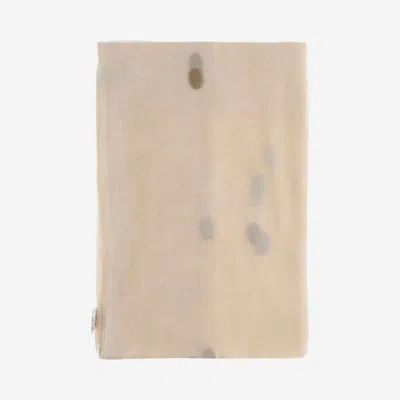 FALIERO SARTI NEW BONGHINO SILK BLEND SCARF WITH POLKA DOT PATTERN