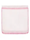 Faliero Sarti New Charleston Modal Silk Scarf In Pink & Purple