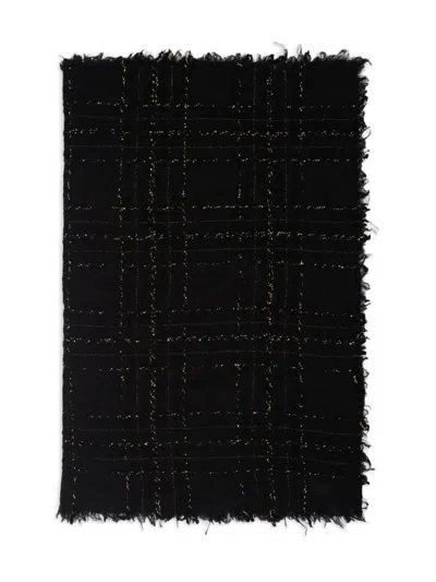 Faliero Sarti New Diletta Frayed Check Scarf In Multi