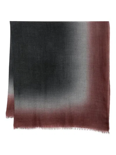 Faliero Sarti Ombre Houndstooth Scarf In Multi