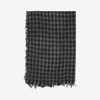 Faliero Sarti Paoletto Cashmere And Wool Blend Scarf In Blue
