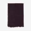 Faliero Sarti Perry Wool Blend Scarf In Purple